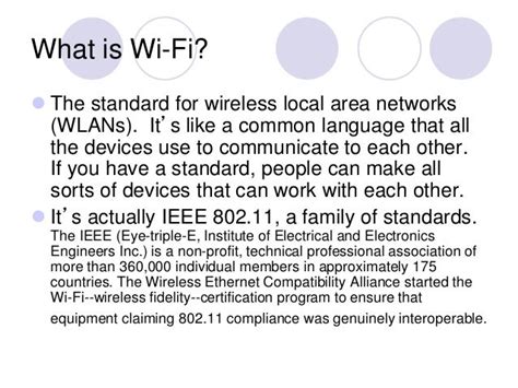 WIFI Meaning in Tagalog .